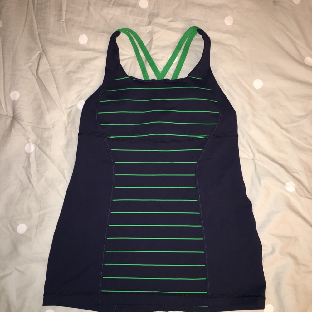 Lululemon Tank Top Navy Size 8